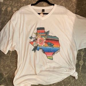 Texas serape t shirt